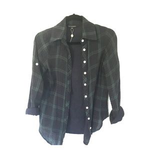 Urban Behaviour Blue/Green Plaid